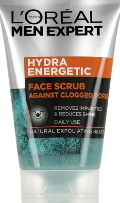 L'Oréal Paris Men Expert Hydra Energetic puhdistava kasvojenkuorintageeli 100ml