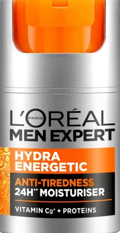 L'Oréal Paris Men Expert Hydra Energetic kasvovoide väsymyksen merkkejä vastaan 50ml