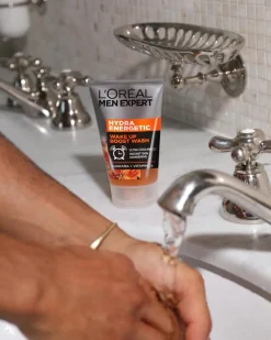 L'Oréal Paris Men Expert Hydra Energetic virkistävä puhdistusgeeli kasvoille 100ml