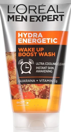 L'Oréal Paris Men Expert Hydra Energetic virkistävä puhdistusgeeli kasvoille 100ml