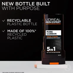 L'Oréal Paris Men Expert Pure Carbon 5in1 suihkugeeli 300ml