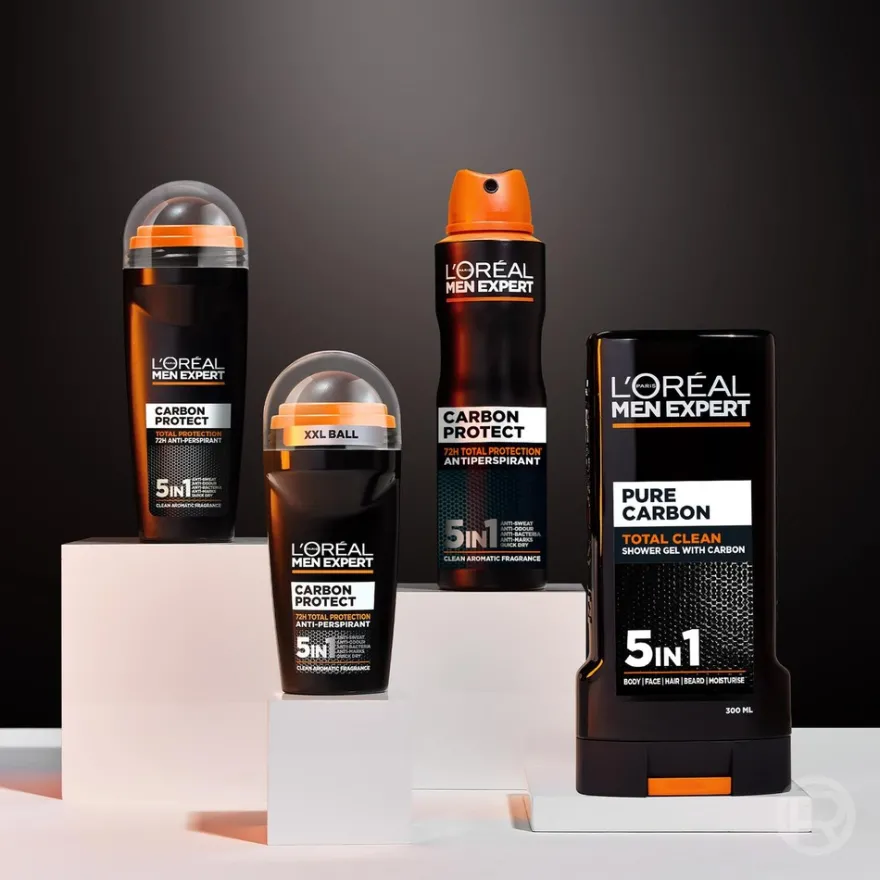L'Oréal Paris Men Expert Pure Carbon 5in1 suihkugeeli 300ml