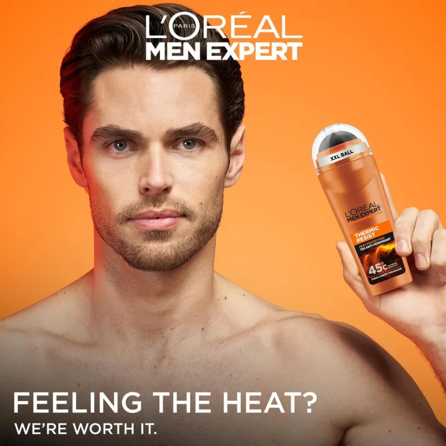 L'Oréal Paris Men Expert Thermic Resist Anti-Perspirant roll-on deodorantti 100ml
