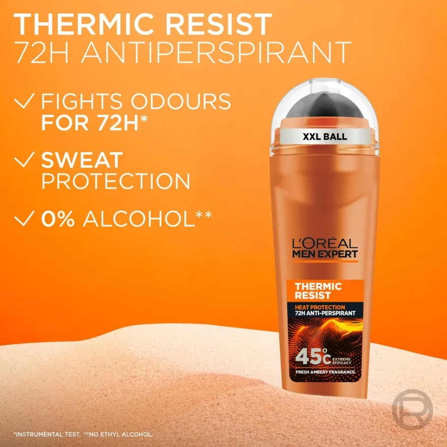 L'Oréal Paris Men Expert Thermic Resist Anti-Perspirant roll-on deodorantti 100ml