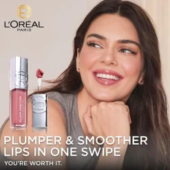L'Oréal Paris Plump Ambition Hyaluron Lip Oil 650 Nude Macaron huuliöljy 5 ml