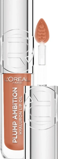 L'Oréal Paris Plump Ambition Hyaluron Lip Oil 650 Nude Macaron huuliöljy 5 ml