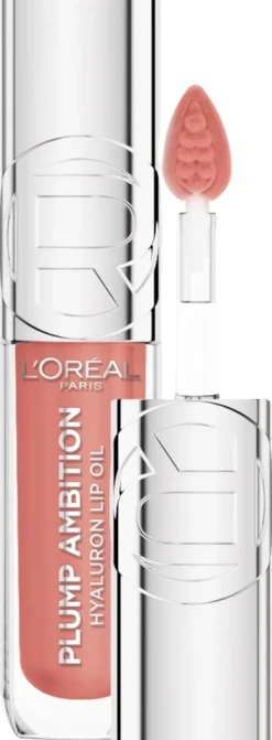 L'Oréal Paris Plump Ambition Hyaluron Lip Oil 650 Nude Macaron huuliöljy 5 ml