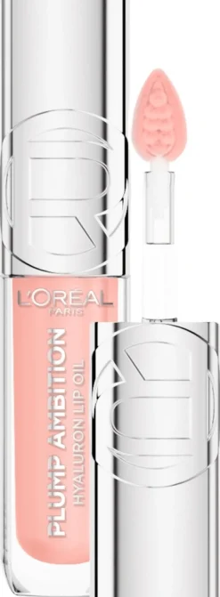 L'Oréal Paris Plump Ambition Hyaluron Lip Oil 650 Nude Macaron huuliöljy 5 ml