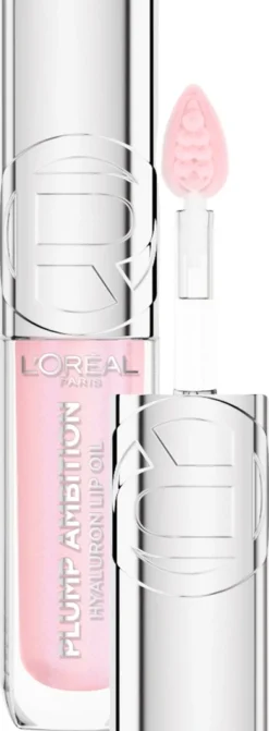 L'Oréal Paris Plump Ambition Hyaluron Lip Oil 650 Nude Macaron huuliöljy 5 ml