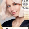 L'Oréal Paris Préférence Le Blonding 11.21 Ultra Light Extra Light Cool Crystal Blonde Erittäin kirkas viileä kristallinvaalea kestoväri 1kpl