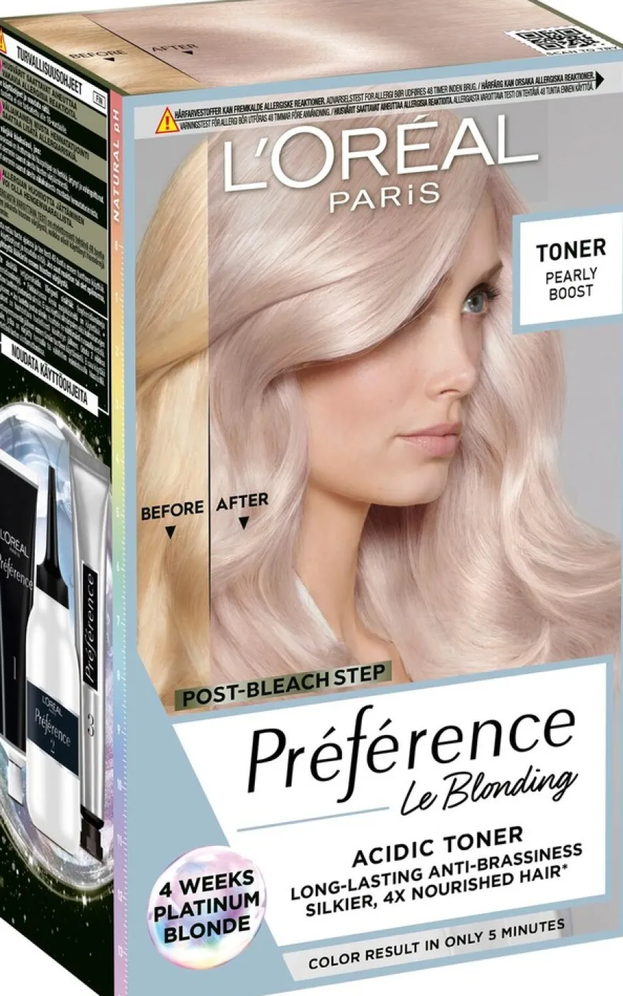 L'Oréal Paris Préférence Le Blonding Pearly Boost kevytväri 02