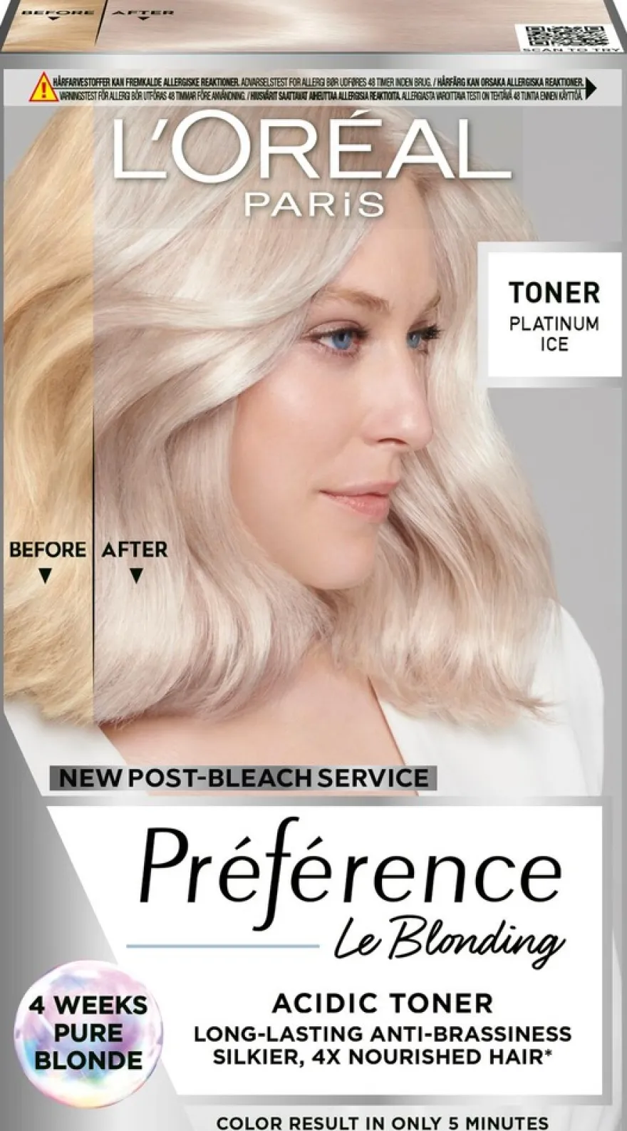 L'Oréal Paris Préférence Le Blonding Platinum Ice sävyte 1 kpl