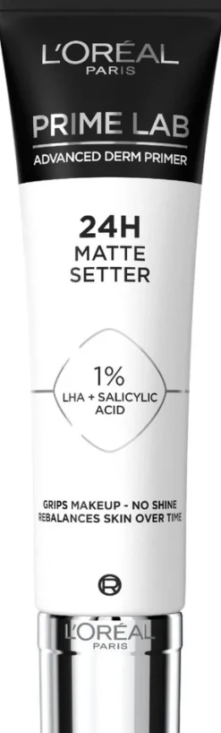 L'Oréal Paris Prime Lab Advanced Derm Primer 24H Matte Setter pohjustusvoide 30ml