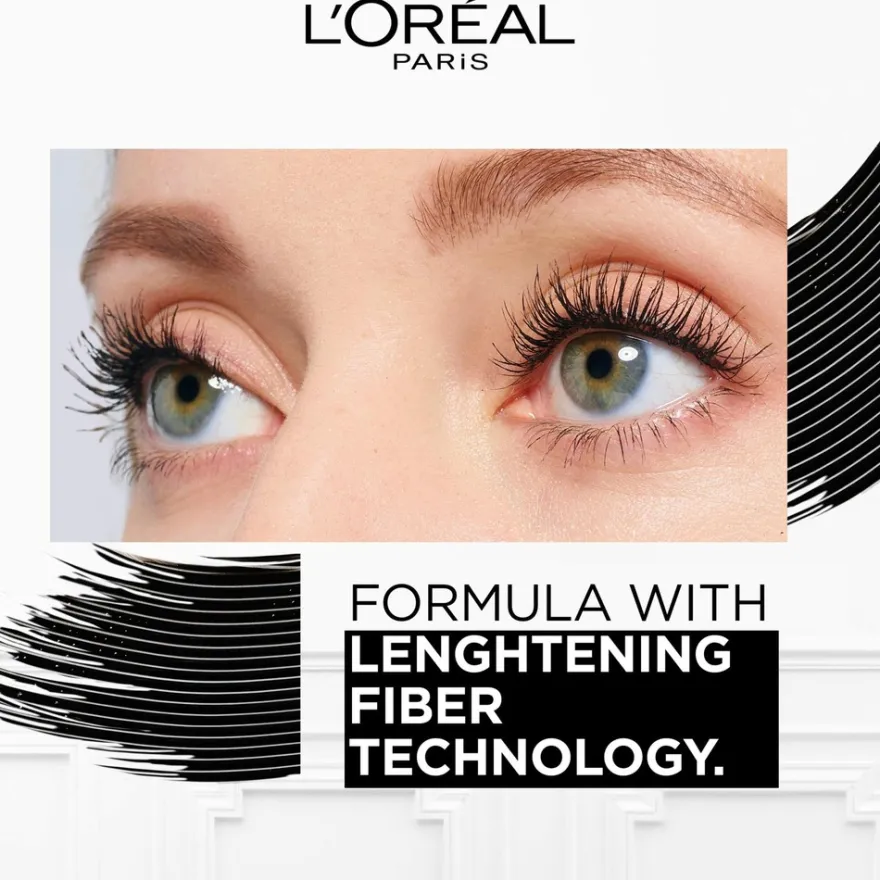 L'Oréal Paris Pro XXL Extension musta maskara 12ml