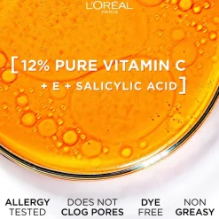 L'Oréal Paris Revitalift Clinical 12% Pure Vitamin C Serum seerumi normaalille iholle 30ml