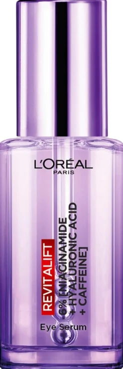 L'Oréal Paris Revitalift Filler 2,5% Hyaluronic Acid + Caffein Eye Serum silmänympärysalueelle 20 ml