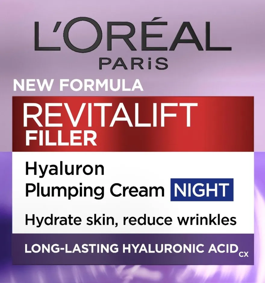 L'Oréal Paris Revitalift Filler anti-age -yövoide 50ml