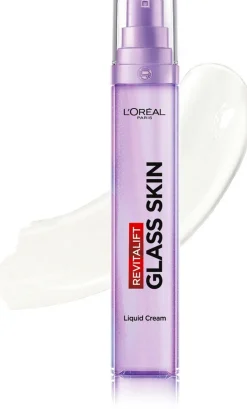 L'Oréal Paris Revitalift Filler Glass Skin Nestemäinen Päivävoide normaalille iholle 50 ml