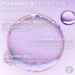 L'Oréal Paris Revitalift Filler Glass Skin Heleyttävä Hydrogeelinaamio 1 kpl