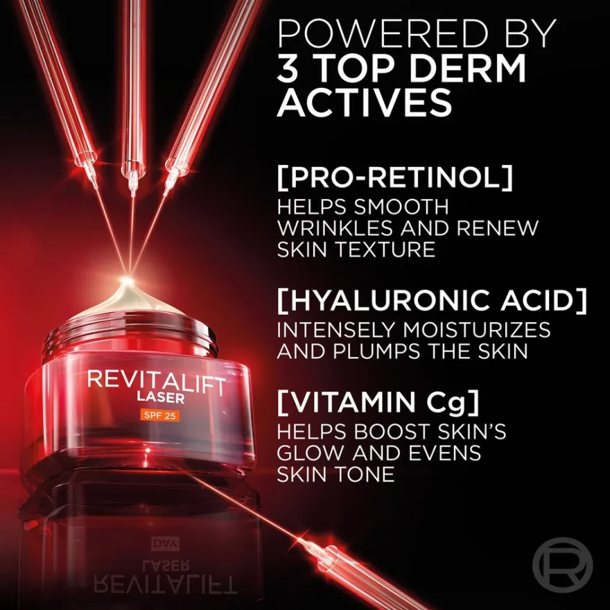 L'Oréal Paris Revitalift Laser Anti-Age päivävoide SK 25 50ml