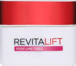 L'Oréal Paris Revitalift Perfume Free kiinteyttävä ja kosteuttava päivävoide herkälle iholle 50ml