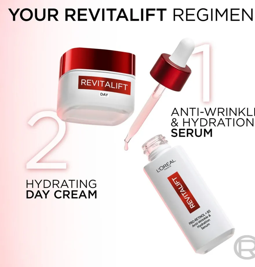 L'Oréal Paris Revitalift ryppyjä silottava ja ihoa kiinteyttävä päivävoide 50ml