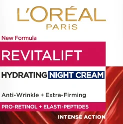 L'Oréal Paris Revitalift ryppyjä silottava ja ihoa kiinteyttävä yövoide 50ml