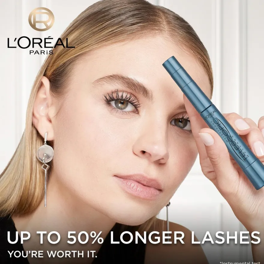 L'Oréal Paris Telescopic Black vedenkestävä maskara 8,4 ml
