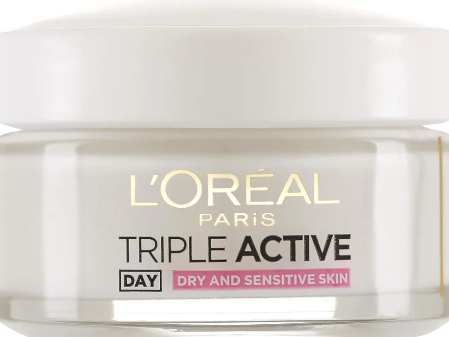 L'Oréal Paris Triple Active suojaava kosteusvoide kuivalle ja herkälle iholle 50ml