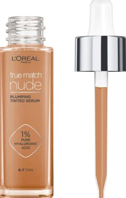 L'Oréal Paris True Match Nude Plumping Tinted Serum Tan6-7 meikkivoide 30ml