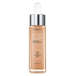 L'Oréal Paris True Match Nude Plumping Tinted Serum 5-6 Medium Tan -meikkivoide 30 ml