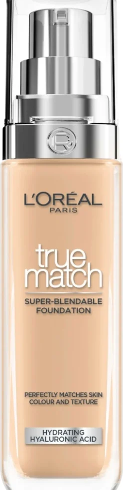 L'Oréal Paris True Match 3.W Beige Gold meikkivoide 30ml