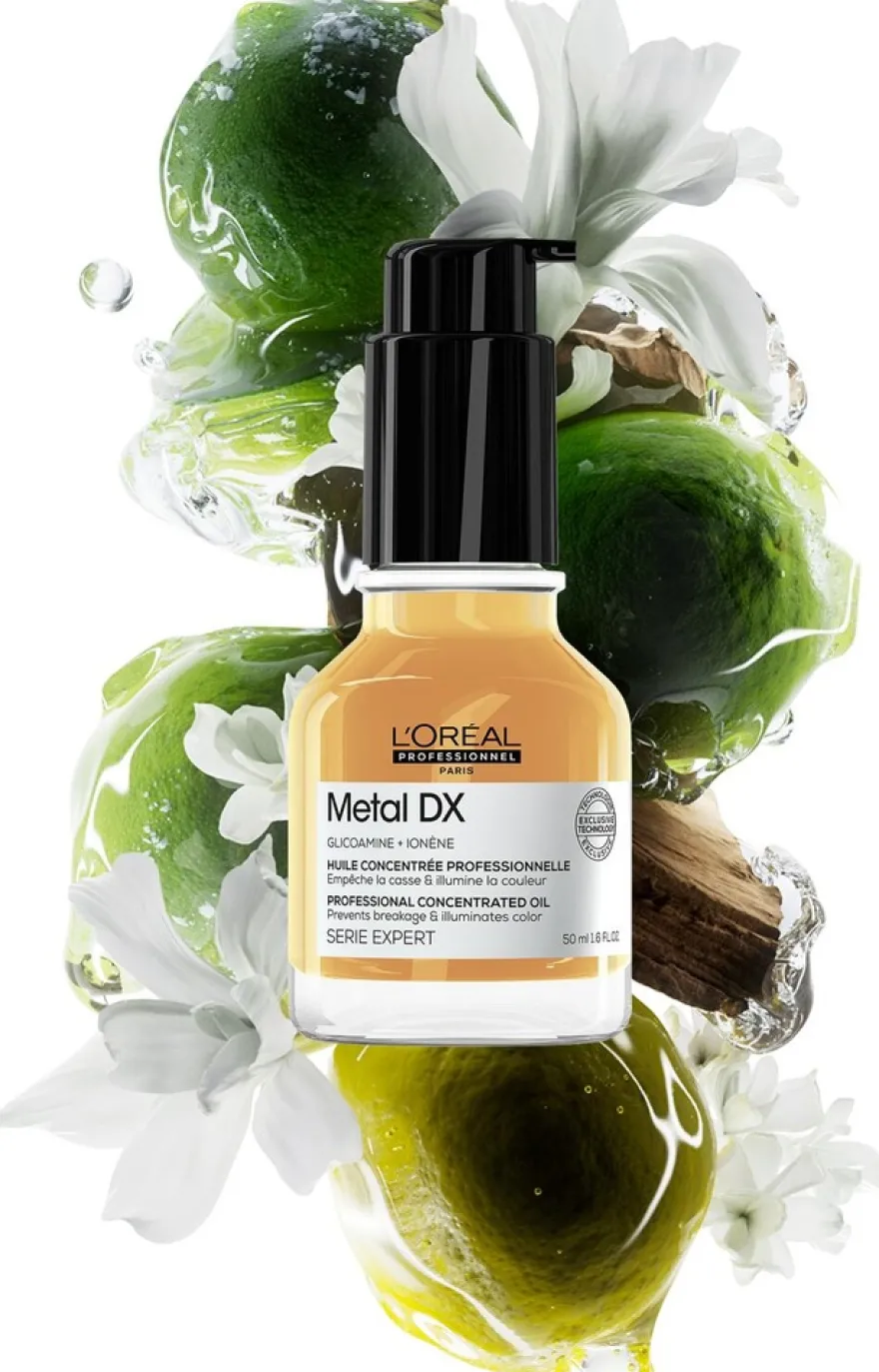 L'Oréal Professionnel Metal DX Anti-Deposit Protector concentrated oil hiusöljy 50 ml