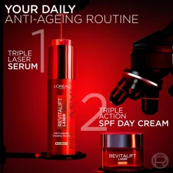 L'Oreal Paris Revitalift Laser Triple Power Anti-Aging Creamy-Seerumi 50ml