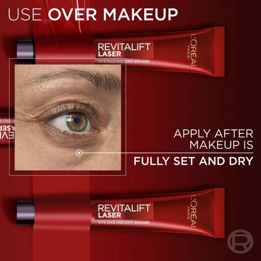 L'Oreal Paris Revitalift Laser Eye Bag Instant Eraser normaalille iholle 15 ml