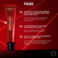 L'Oreal Paris Revitalift Laser Eye Bag Instant Eraser normaalille iholle 15 ml