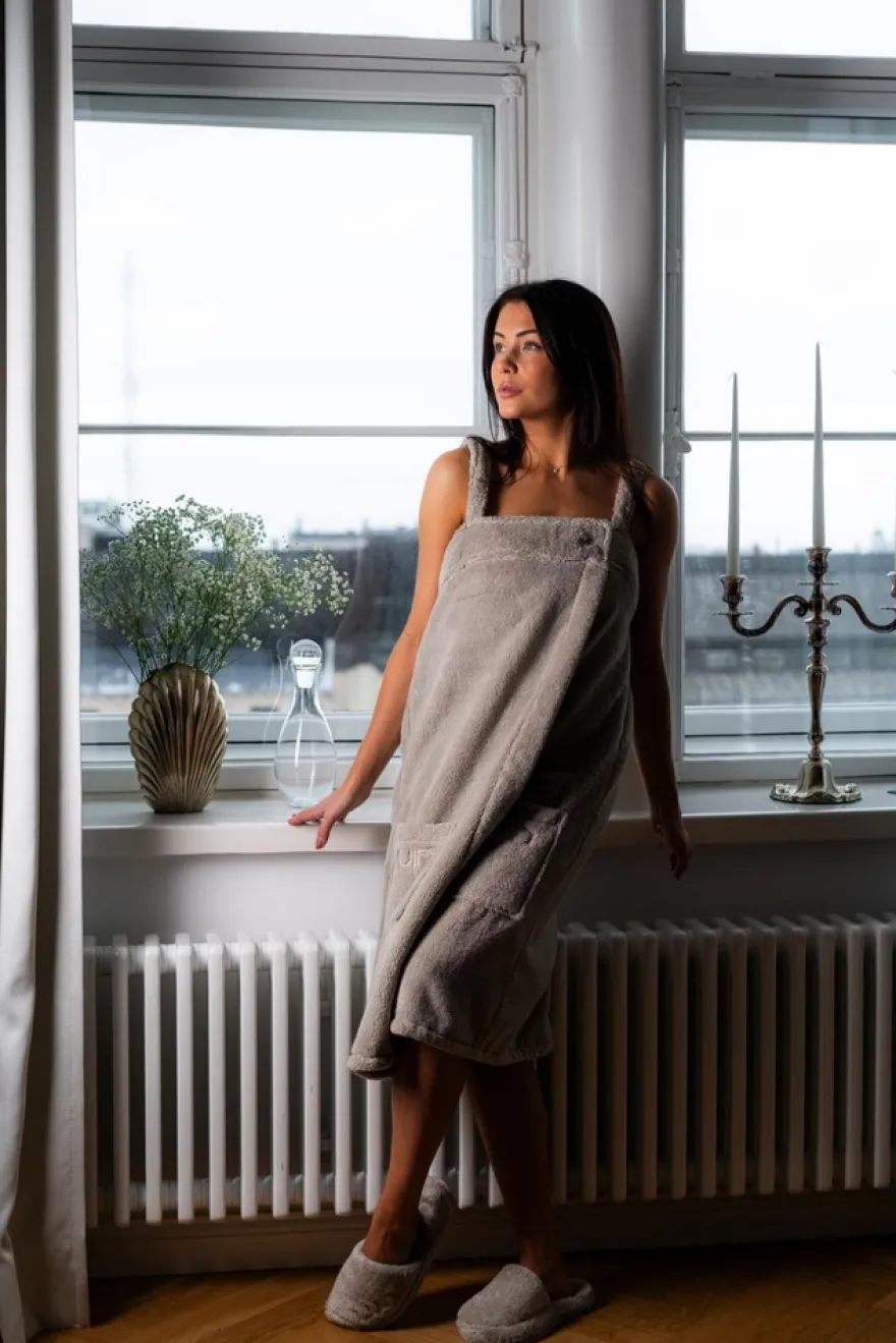 Luin Living Cosy kylpytossut sand S/M