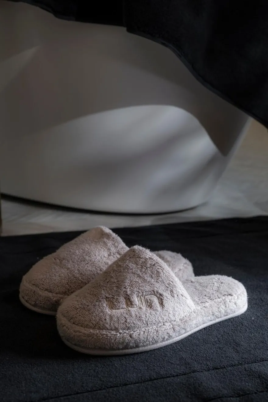 Luin Living Cosy kylpytossut sand S/M