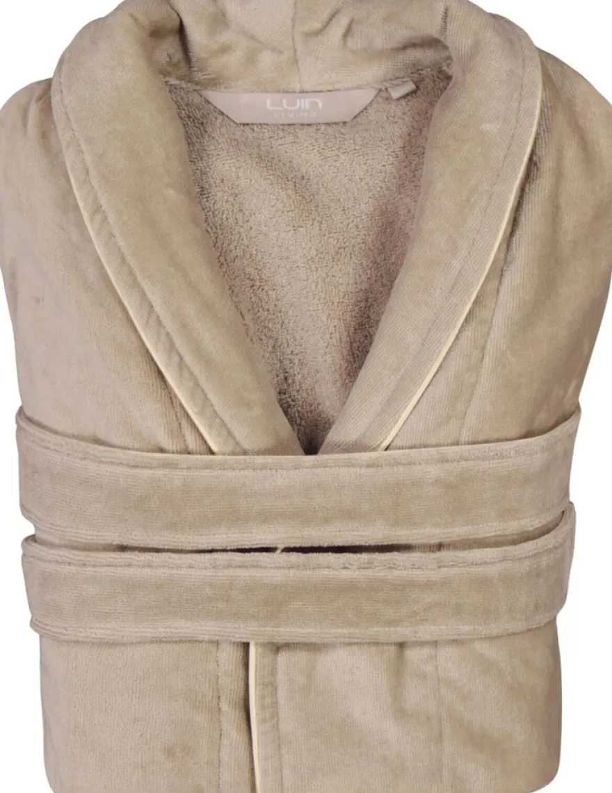 Luin Living Haven kylpytakki L beige
