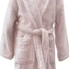 Luin Living lasten kylpytakki 150cm dusty rose