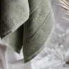Luin Living Organic Elegance jättipyyhe 100x150cm ash green
