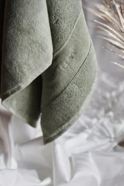 Luin Living Organic Elegance jättipyyhe 100x150cm ash green