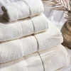Luin Living Organic Elegance jättipyyhe 100x150cm cloud