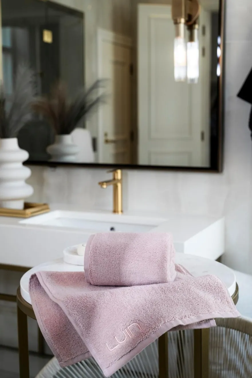 Luin Living Your Home Your Spa kasvopyyhe 30x50 cm dusty rose