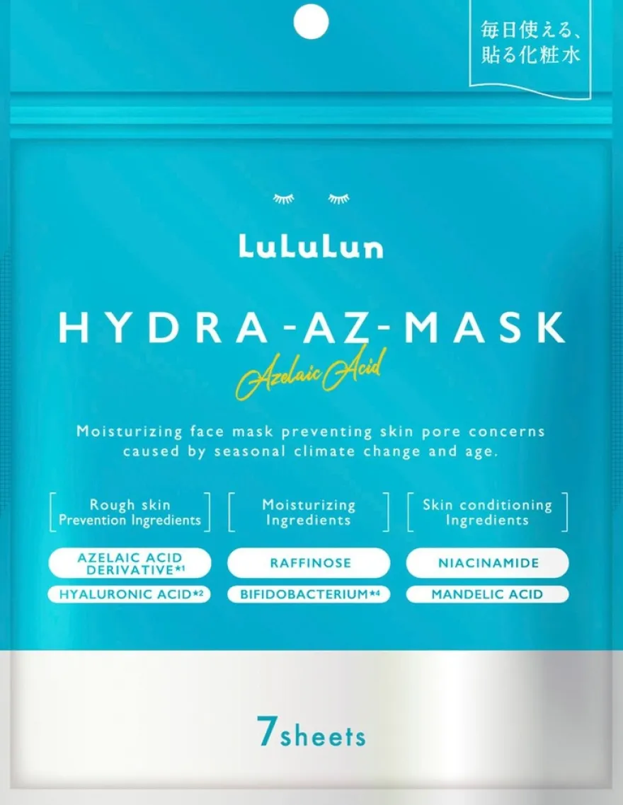 LuLuLun Hydra AZ-Mask Sheet Mask 7 kpl