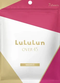 LuLuLun Over 45 Moist Sheet Mask 7-pack tehokosteuttava ja napakoittava kangasnaamio 7 kpl