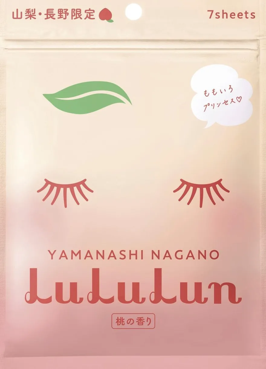 LuLuLun Premium Sheet Mask Yamanashi Peach 7-pack kangasnaamiot 7 kpl