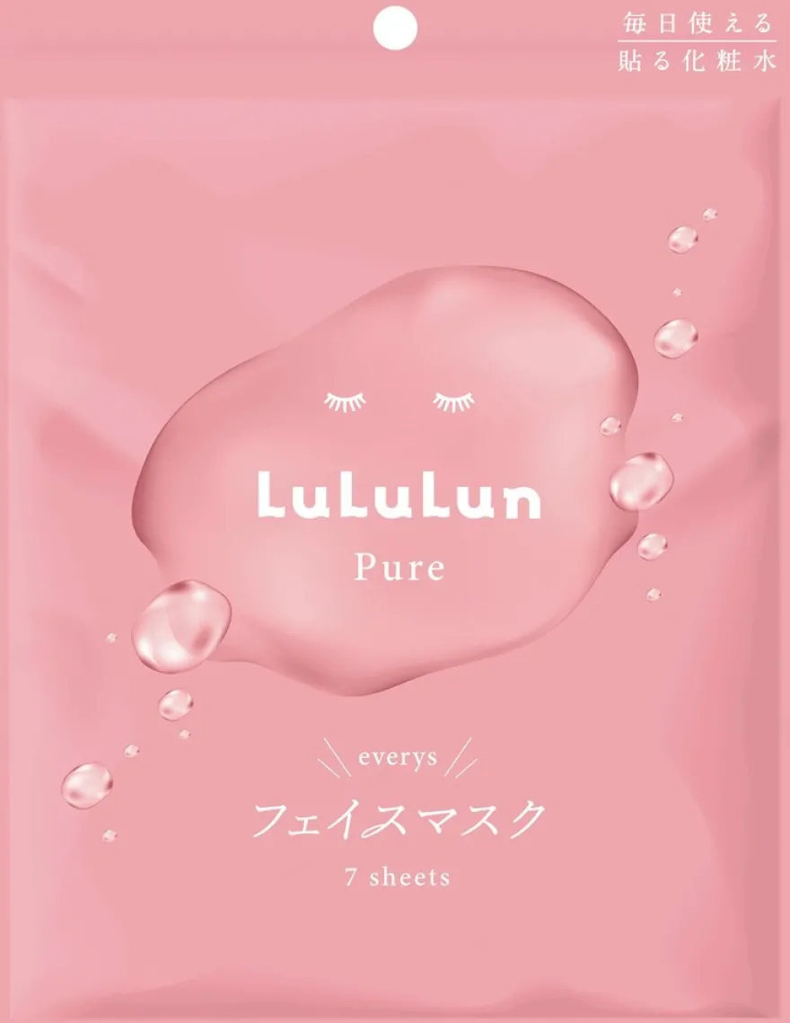 LuLuLun Pure Everys Sheet Mask 7-kpl