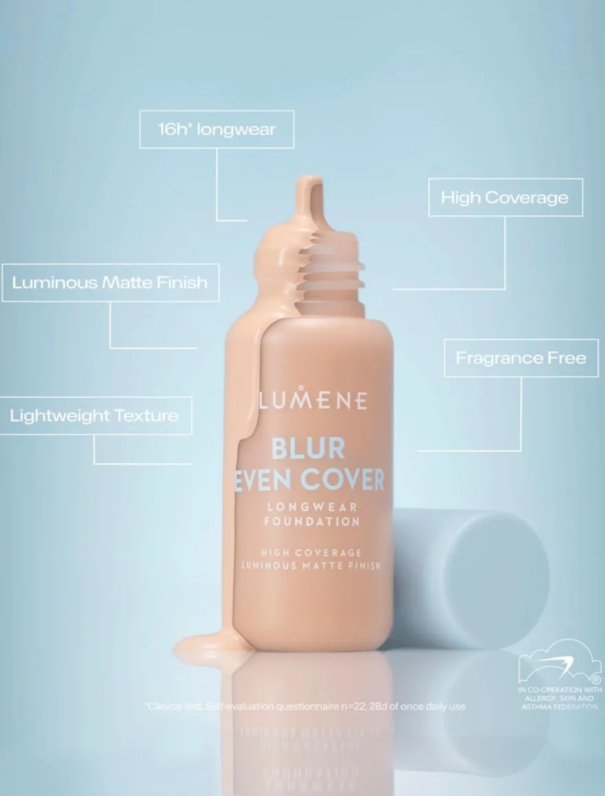 Lumene Blur Even Cover Meikkivoide 10 30 ml
