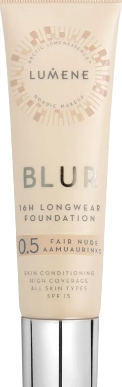Lumene Blur Pitkäkestoinen meikkivoide SK 15 0.5 Aamuaurinko 30ml